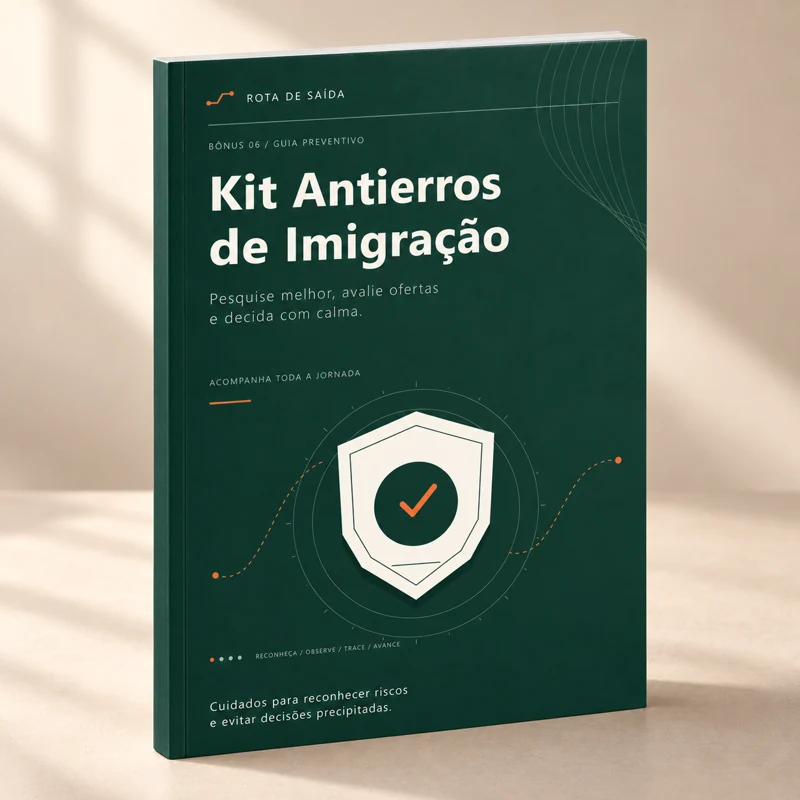 Mockup do bônus 06: Kit Antierros de Imigração